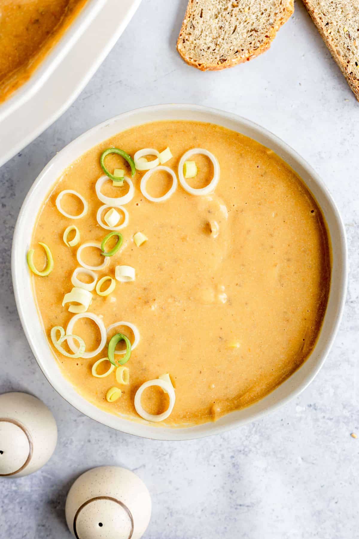 Plant-Based Potato Leek Soup