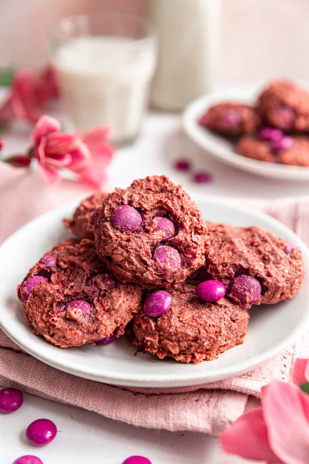 Valentine's Day Oatmeal Cookies
