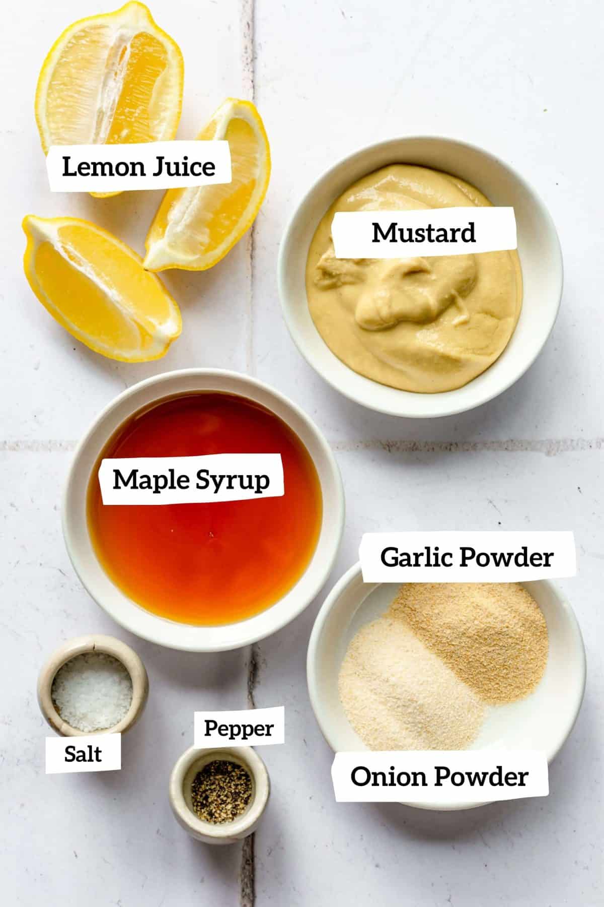 Vegan Honey Mustard Dressing Ingredients