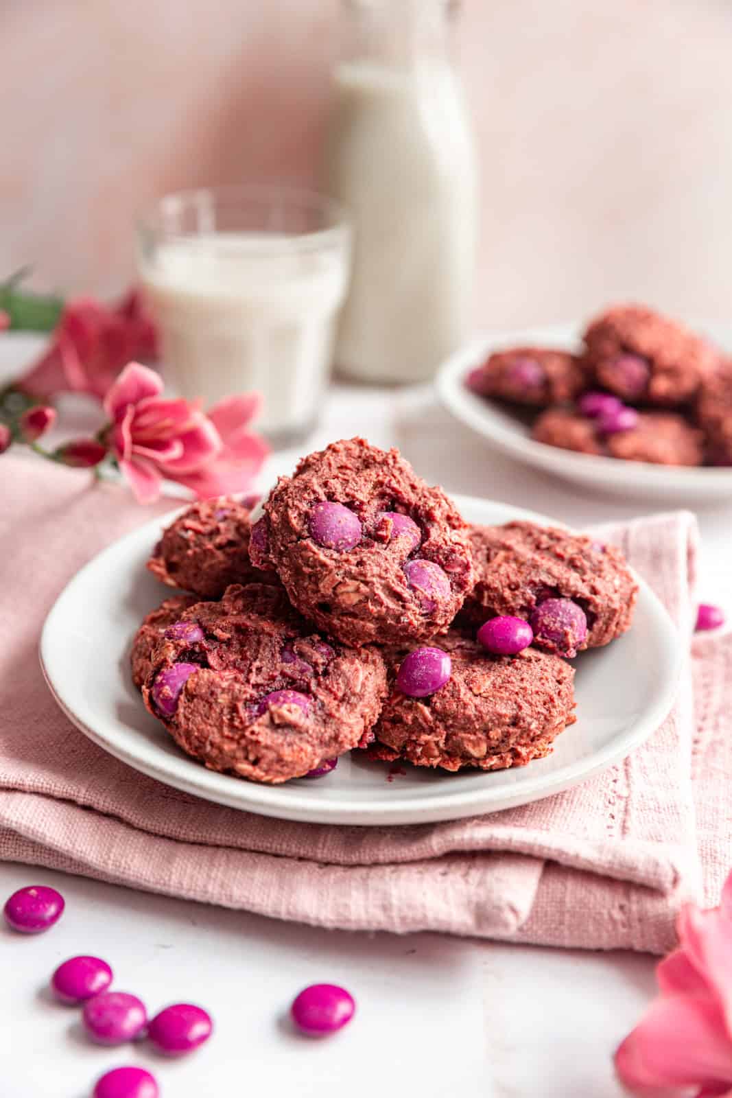 Valentine's Day Oatmeal Cookies