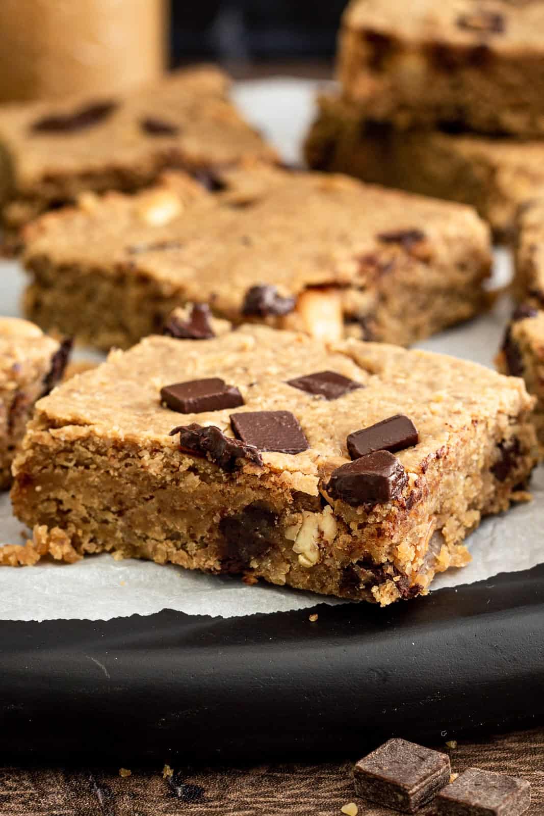 Vegan Peanut Butter Blondies