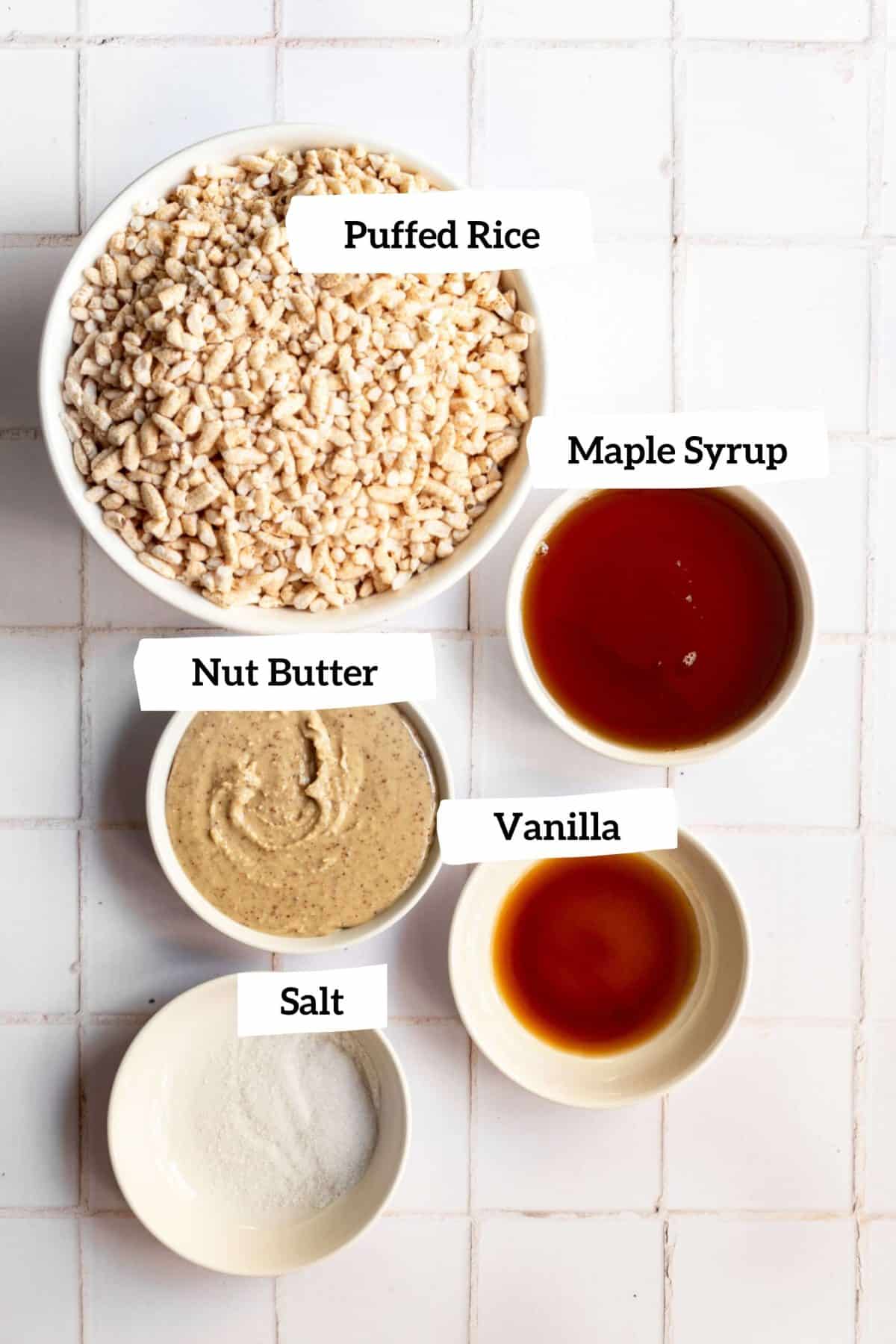 Vegan Rice Krispies Treats Ingredients