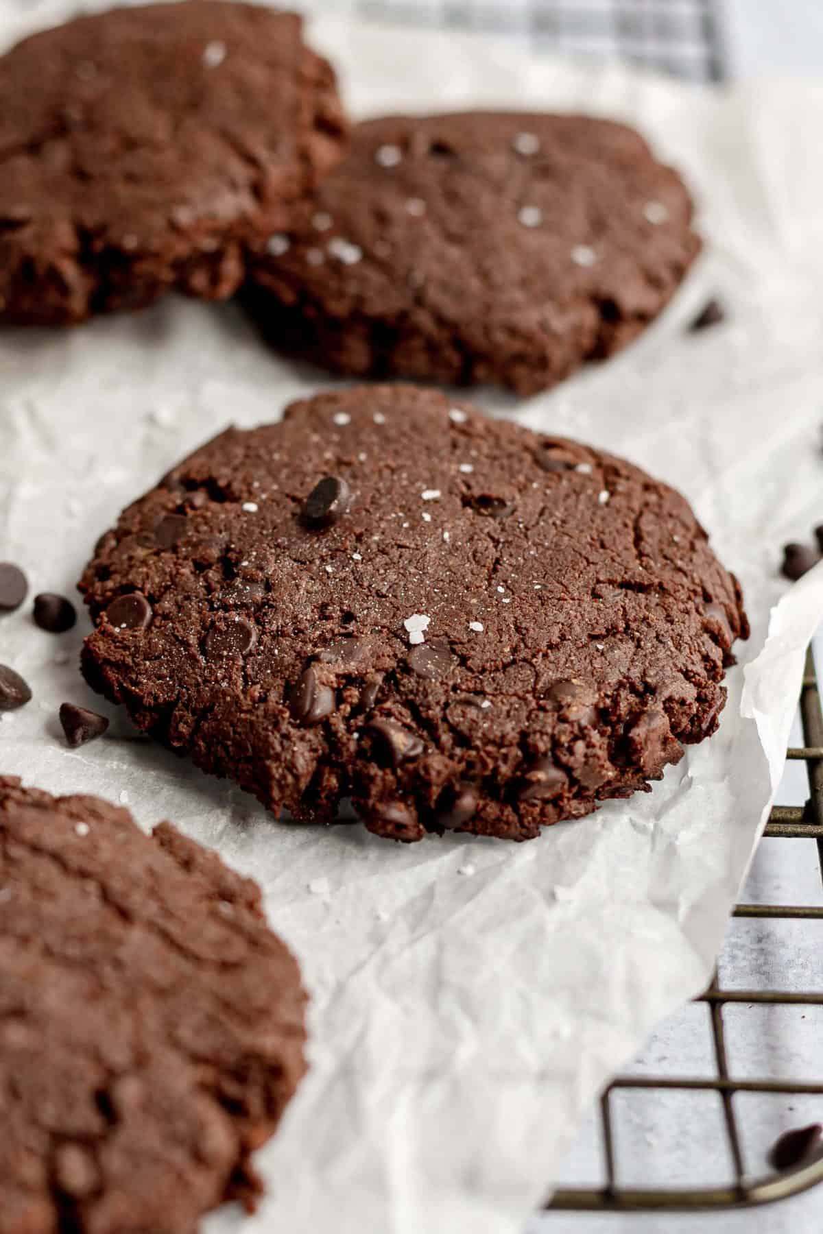 Best Gluten-Free Vegan Double Chocolate Cookies