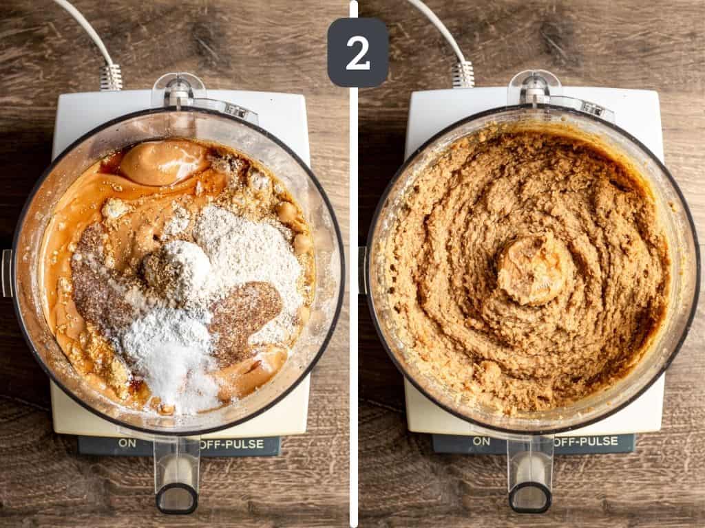 Vegan Peanut Butter Blondies Step 2