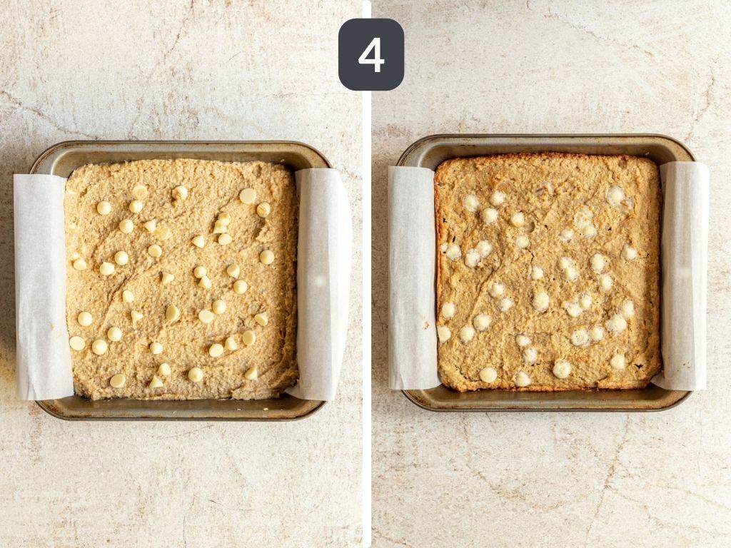 How to make Gluten-Free Vegan Blondies Step 4