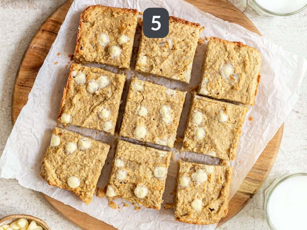 How to make Gluten-Free Vegan Blondies Step 5