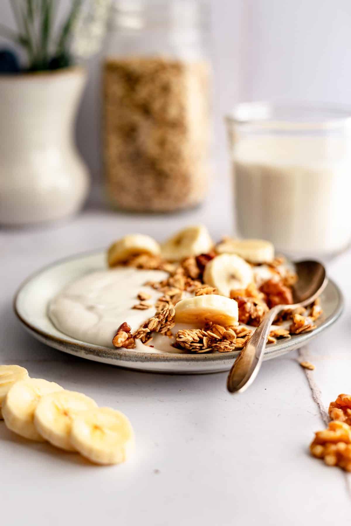 Banana Walnut Granola