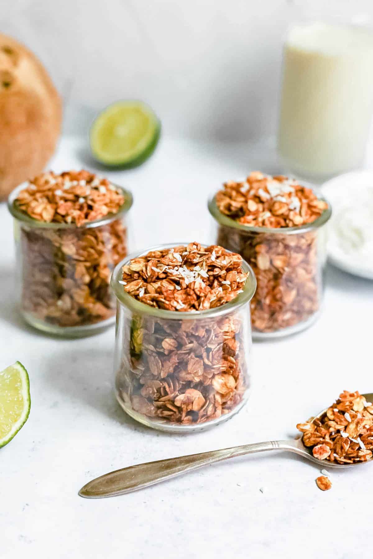 Coconut Lime Granola