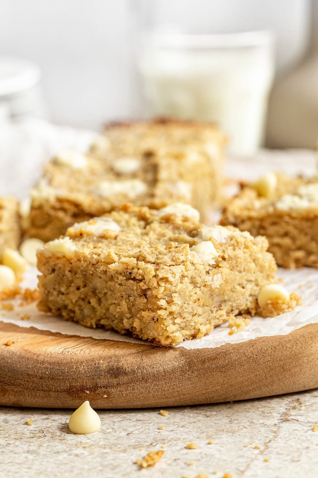 Gluten Free Vegan Blondies
