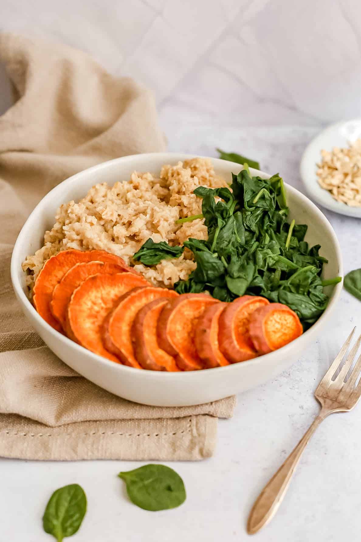 Savory Spinach Breakfast Bowl