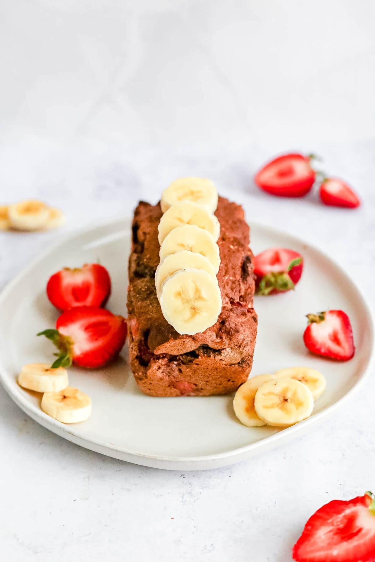 Strawberry Buckwheat Banana Bread