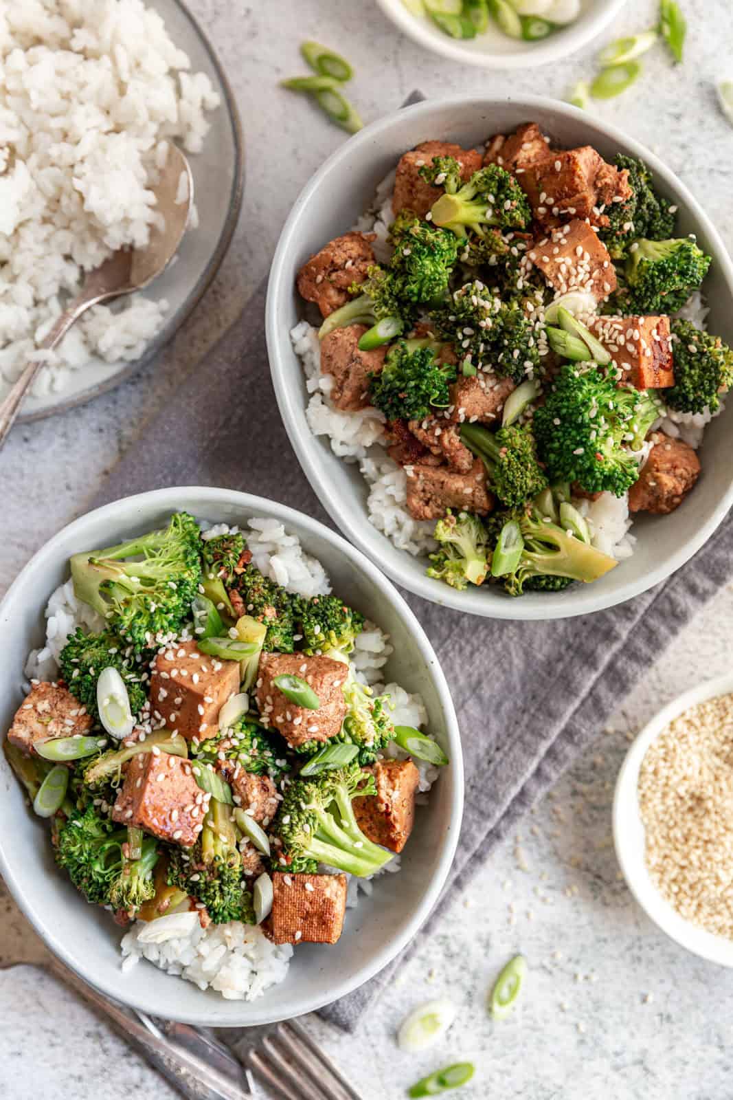 Teriyaki Tofu Bowl