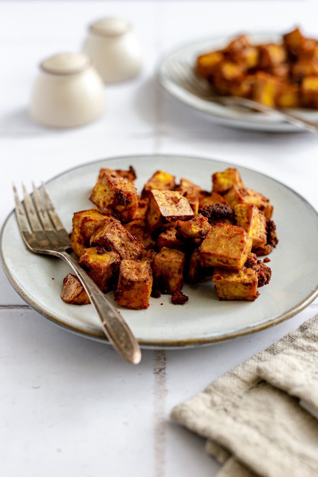 Baked Spiced Tofu