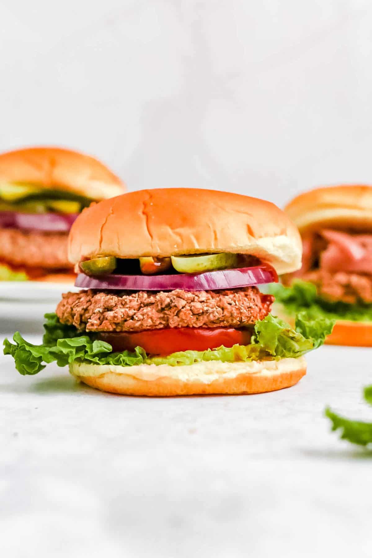 Plant-Based Protein: Black Bean Burger