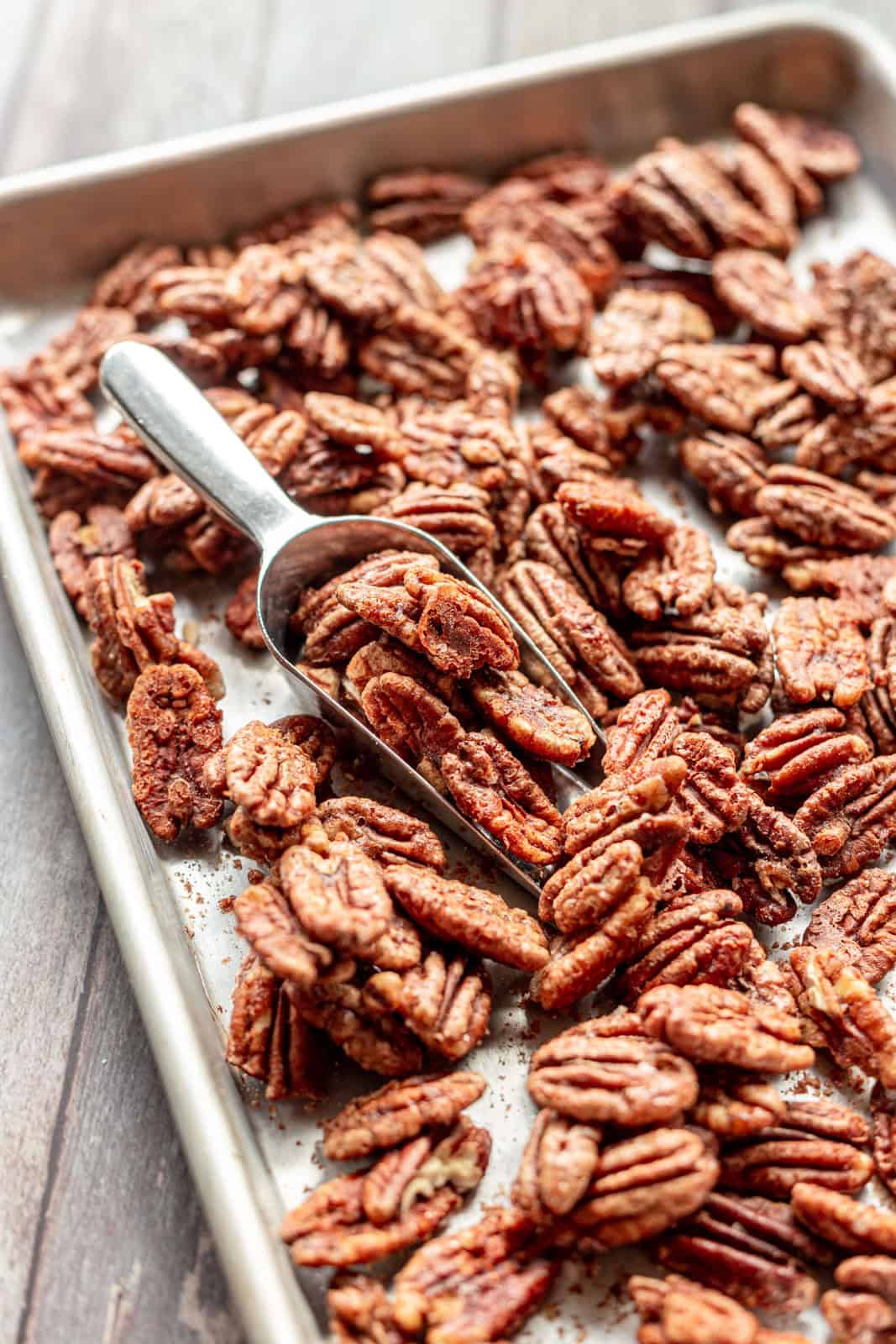 Vegan Cinnamon Candied Pecans