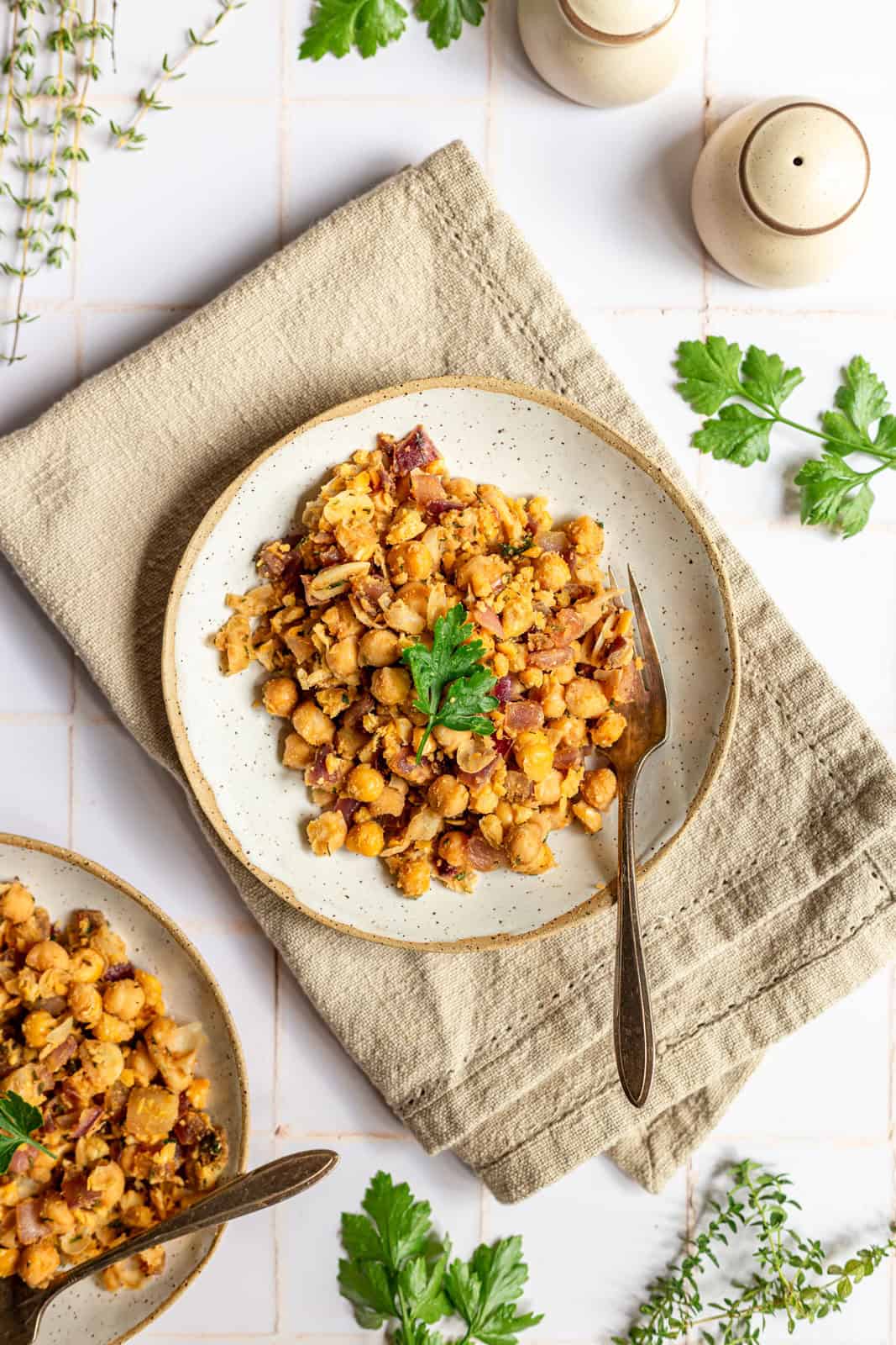 Chickpea Scramble