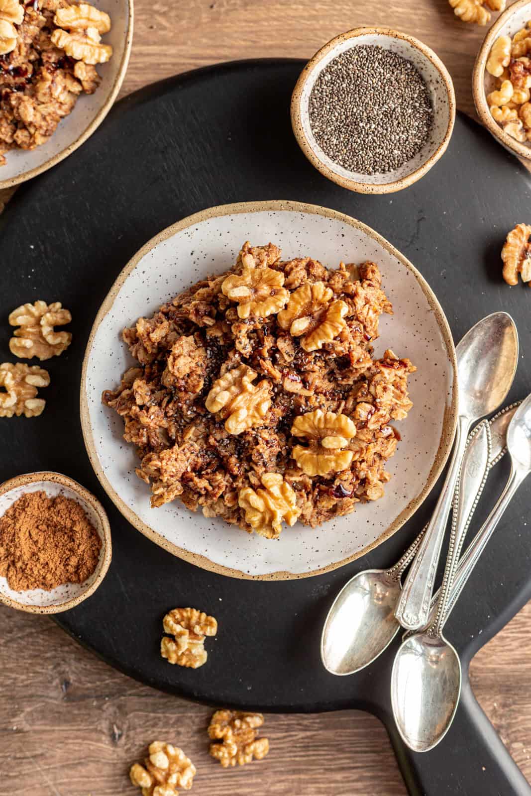 Sugar-Free Gingerbread Oatmeal