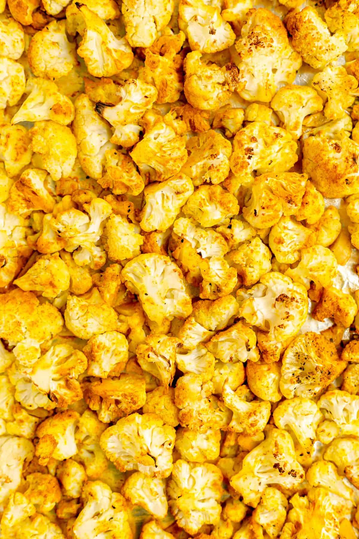 Turmeric Roasted Cauliflower