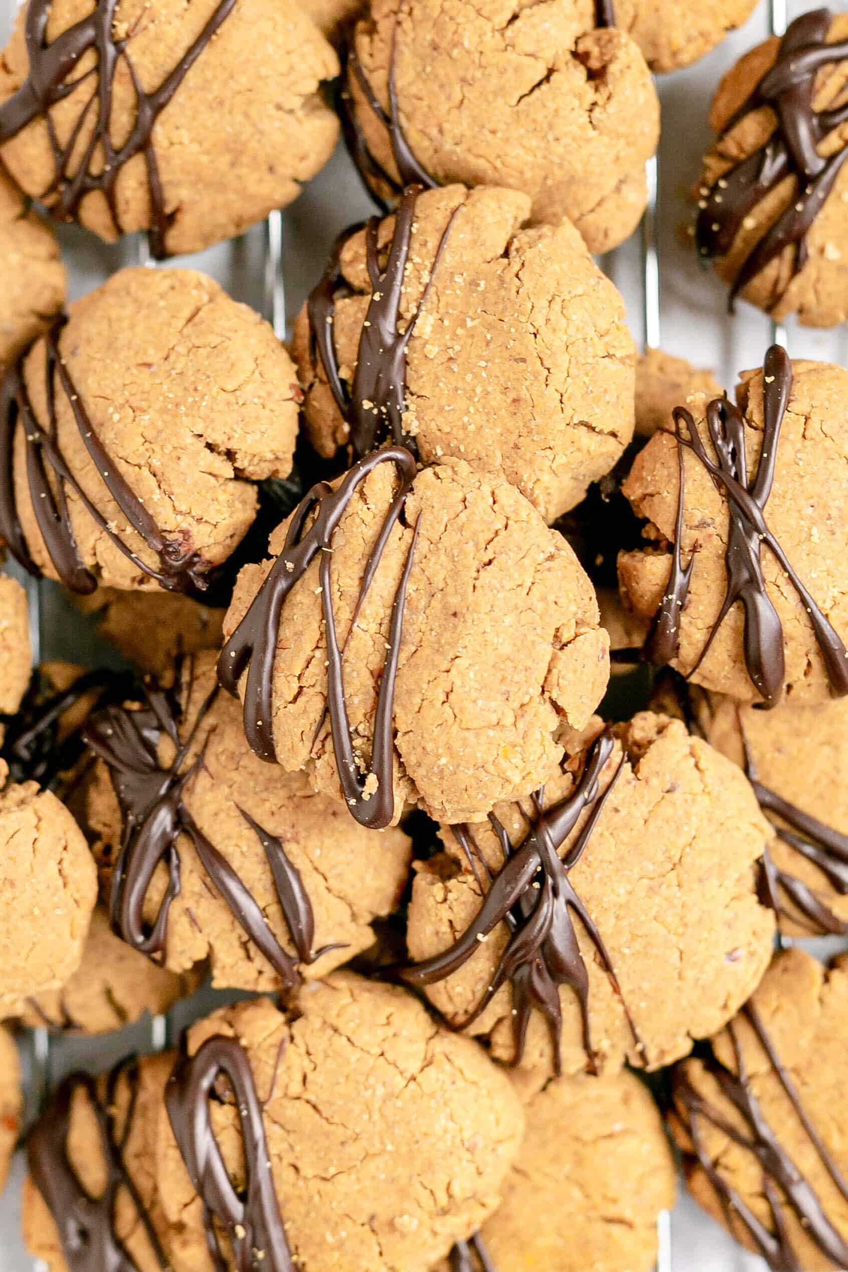Vegan Peanut Butter Kiss Cookies