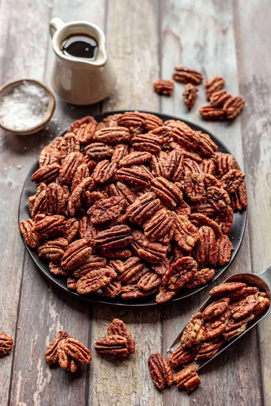 Vegan Cinnamon Candied Pecans