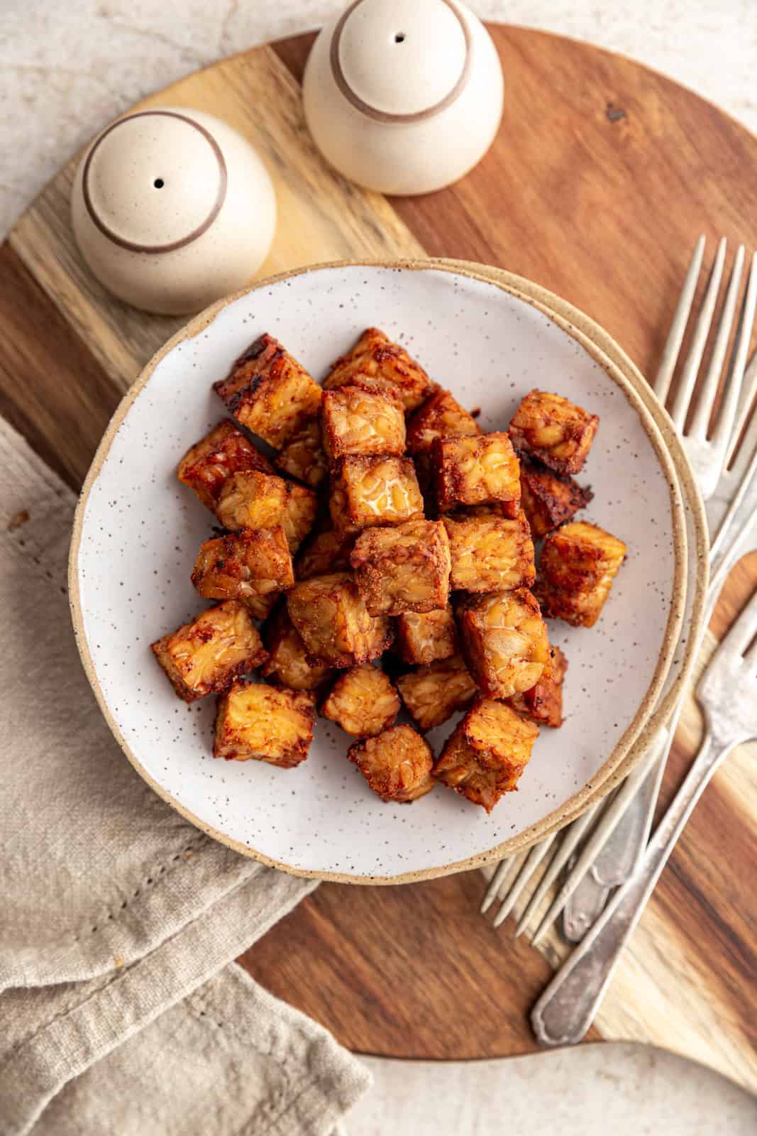 Crispy Baked Tempeh
