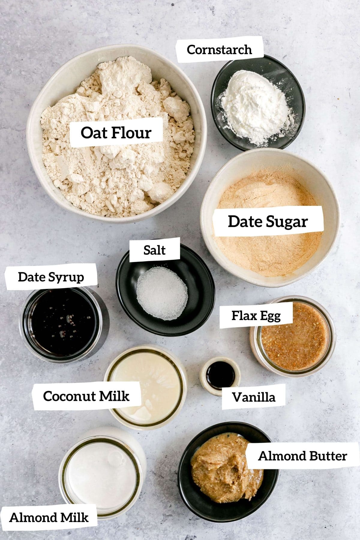 Plant Based Pizzelles Ingredients