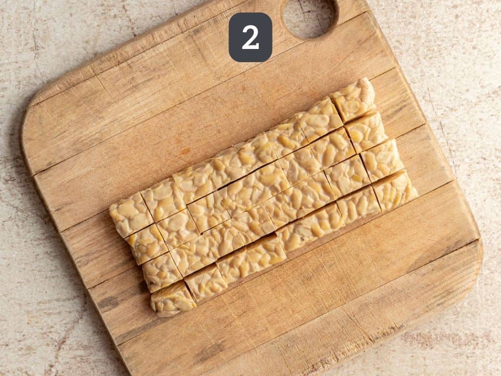 Crispy Baked Tempeh Step 2