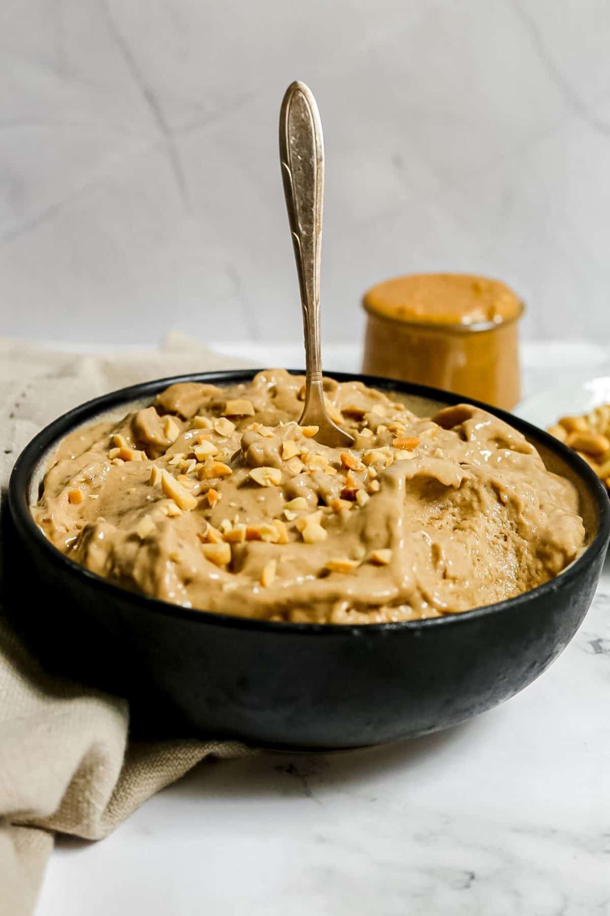 Peanut Butter Protein Nice Cream