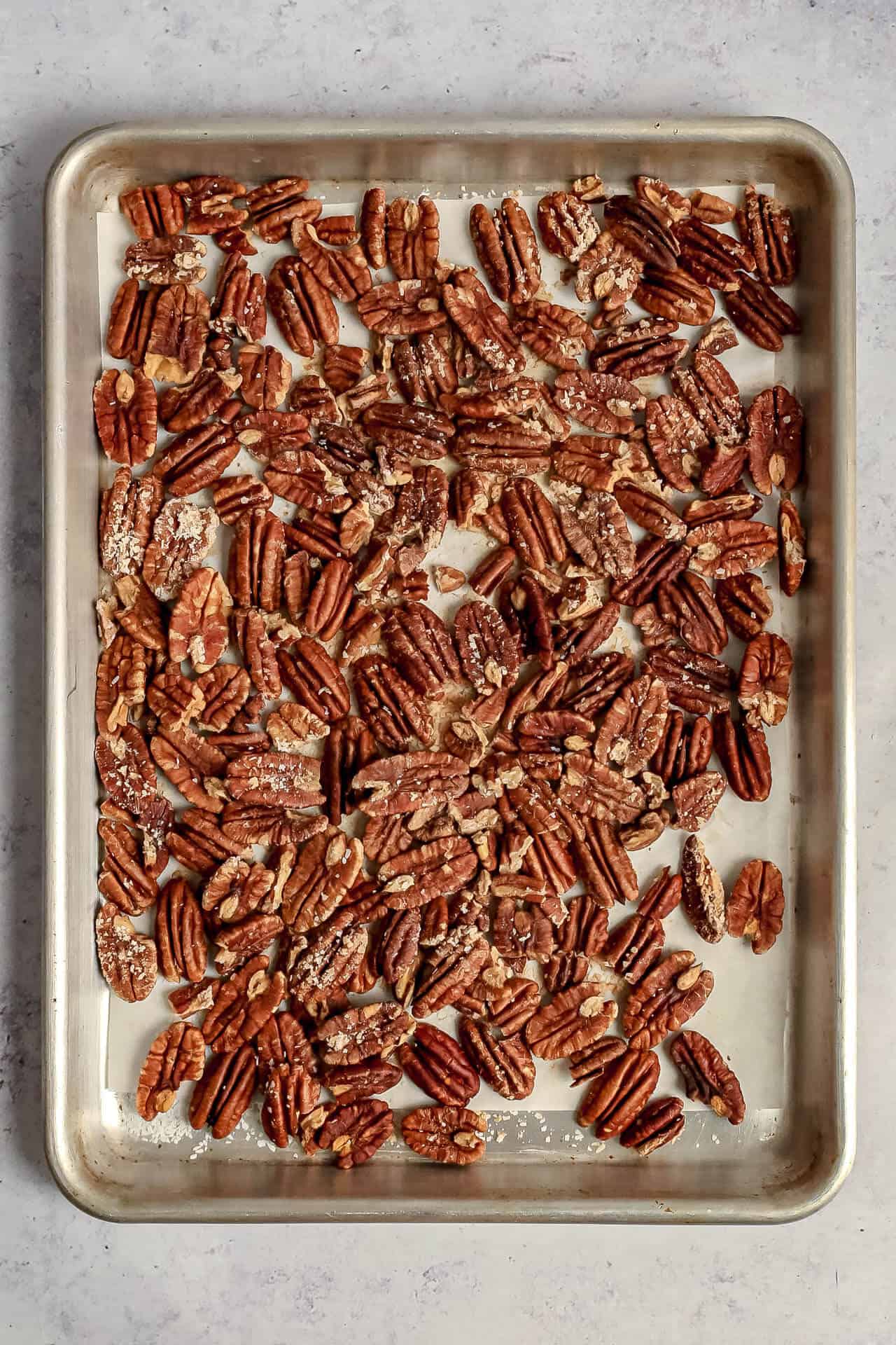 Oil-Free Roasted Pecans