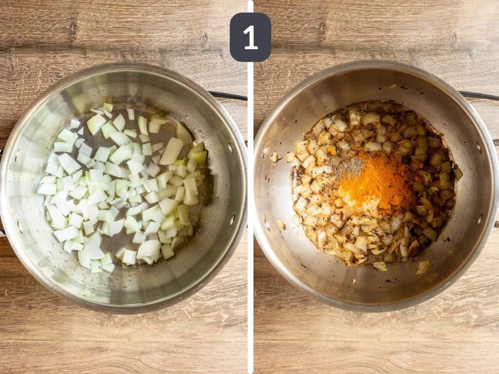 Vegan Sweet Potato Soup Step 1