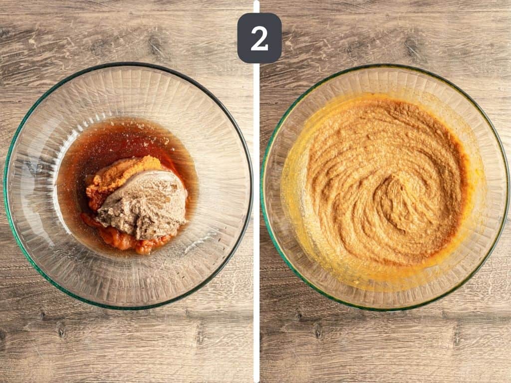 Vegan Pumpkin Muffins Step 2