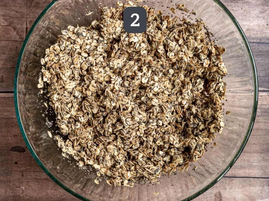 Chia Granola Step 2