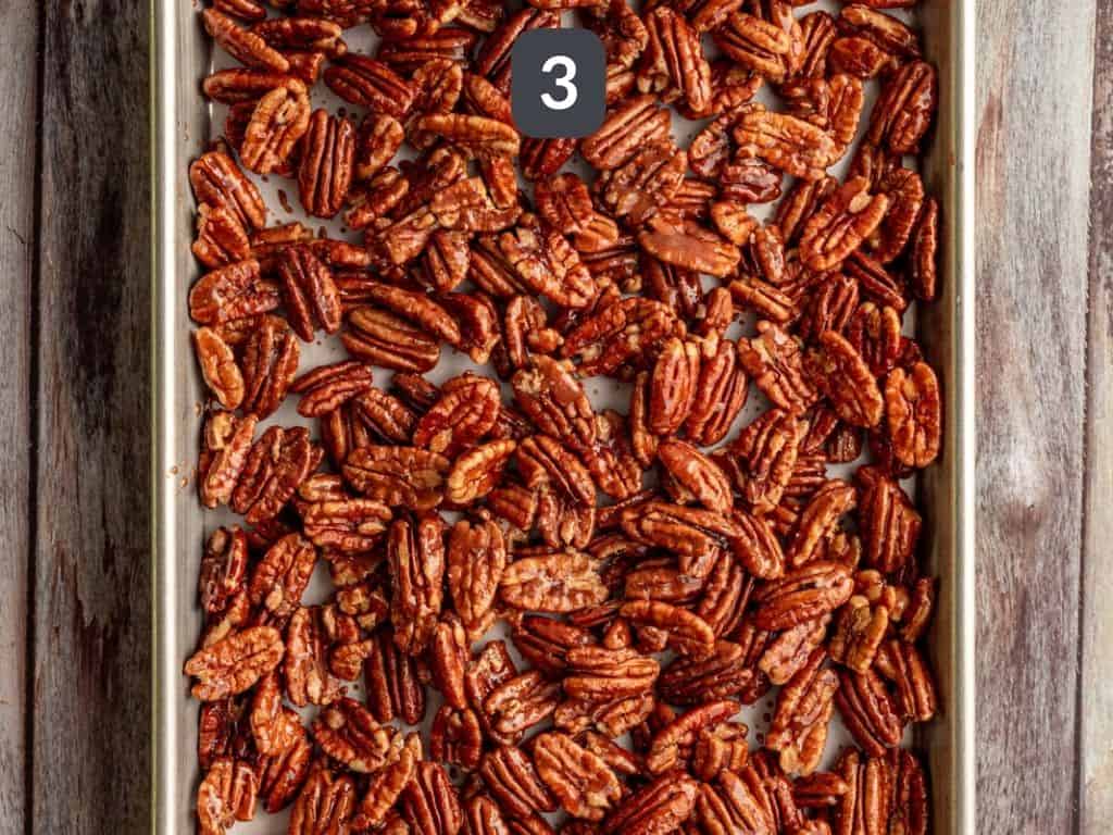Vegan Cinnamon Candied Pecans Step 3
