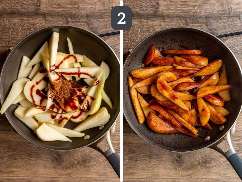 Vegan Sauteed Pears Step 2