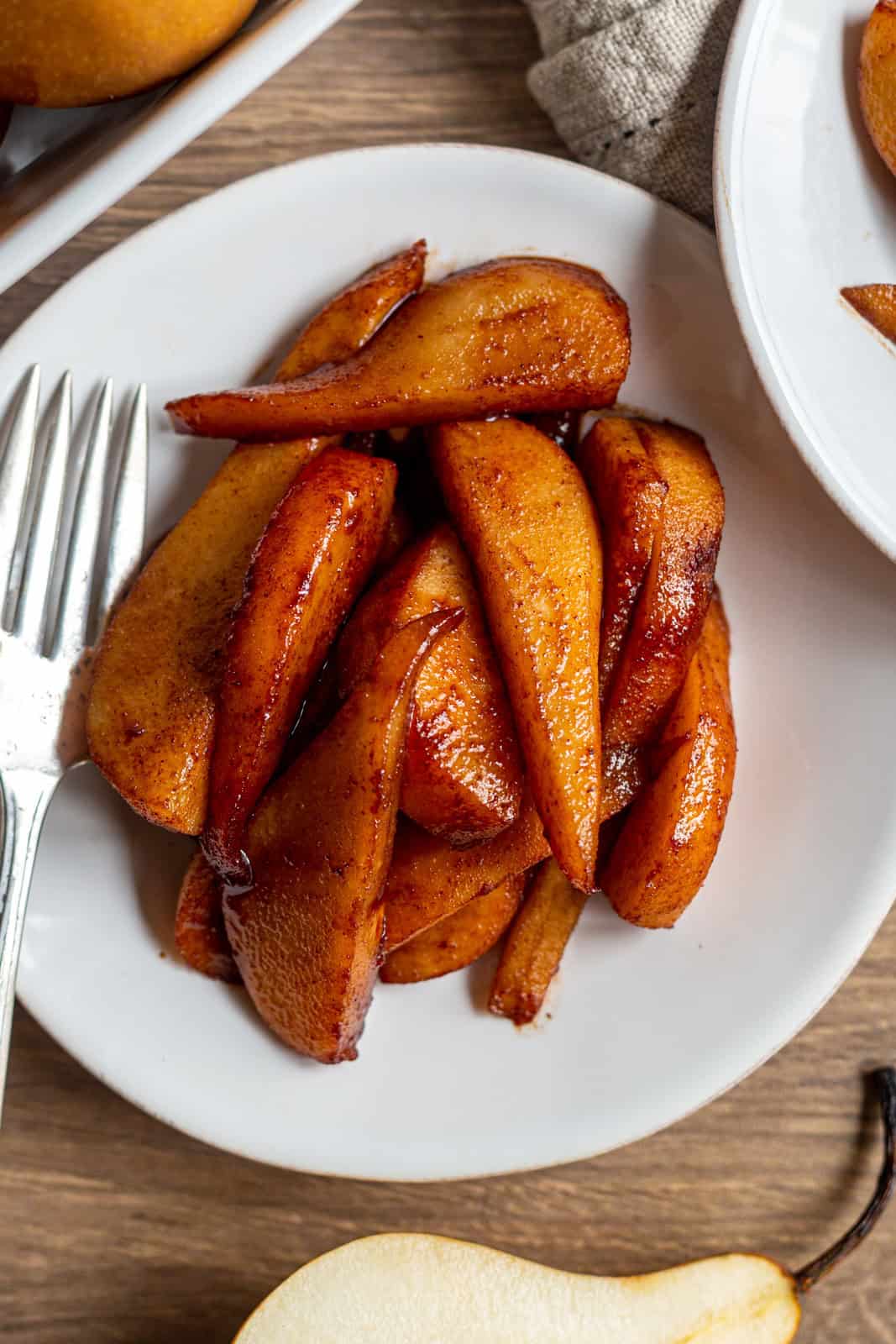 Vegan Sauteed Pears