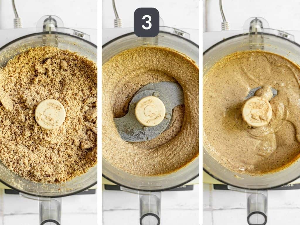 Mixed nut butter step 3 - blend until smooth.