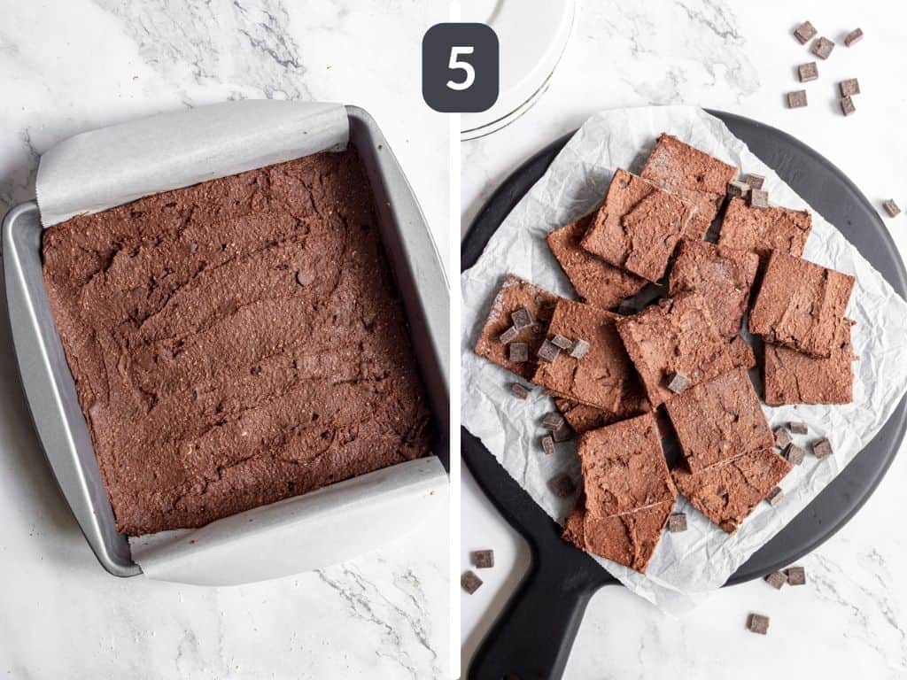 Chocolate Freezer Fudge Step 5