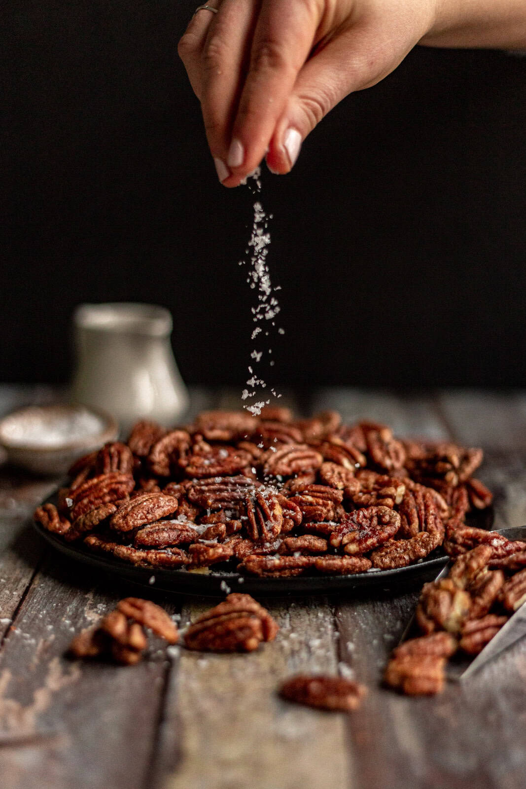 Vegan Cinnamon Candied Pecans