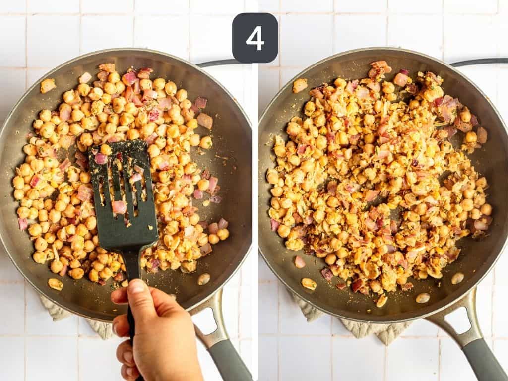 Chickpea Scramble Step 4