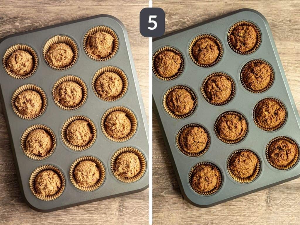 Vegan Pumpkin Muffins Step 5