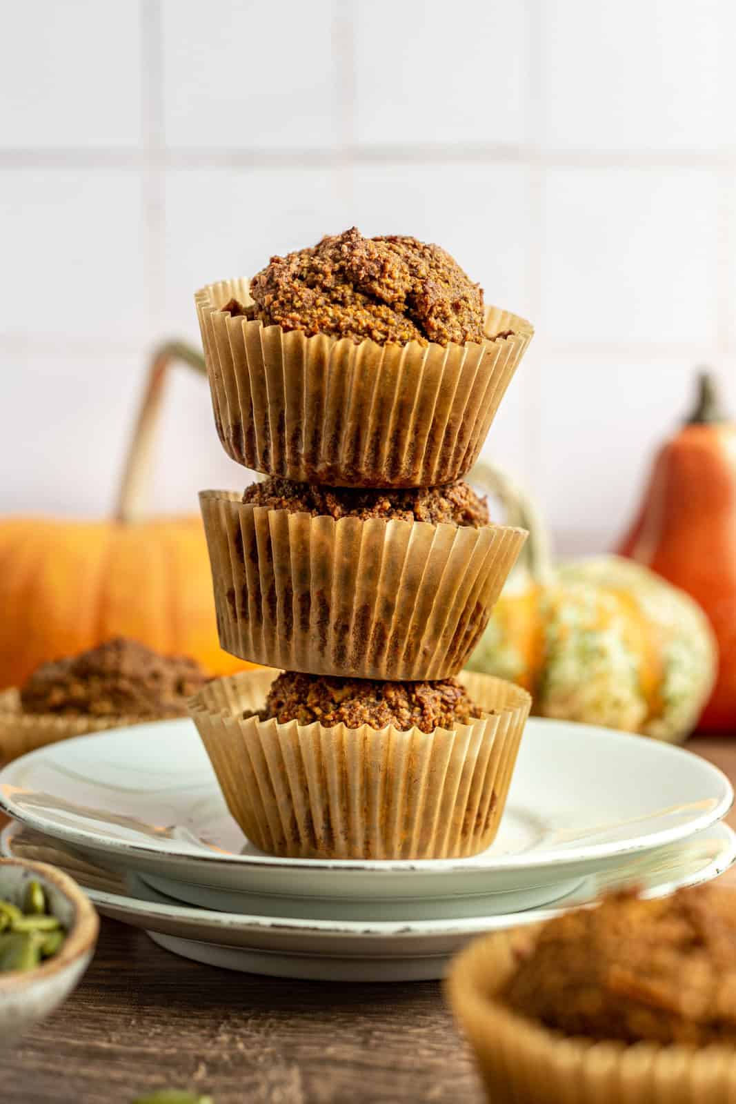 Vegan Pumpkin Muffins (Oil-Free)