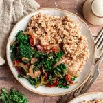 A buckwheat breakfast bowl.