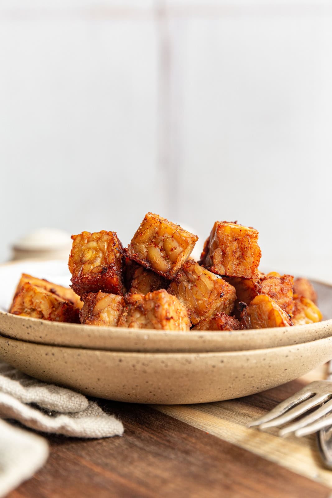 Crispy Baked Tempeh