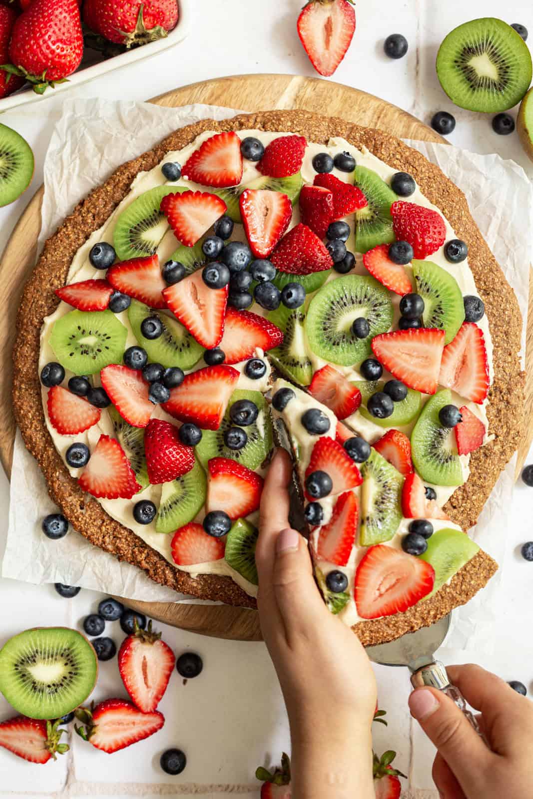 Plant-Based Fruit Pizza