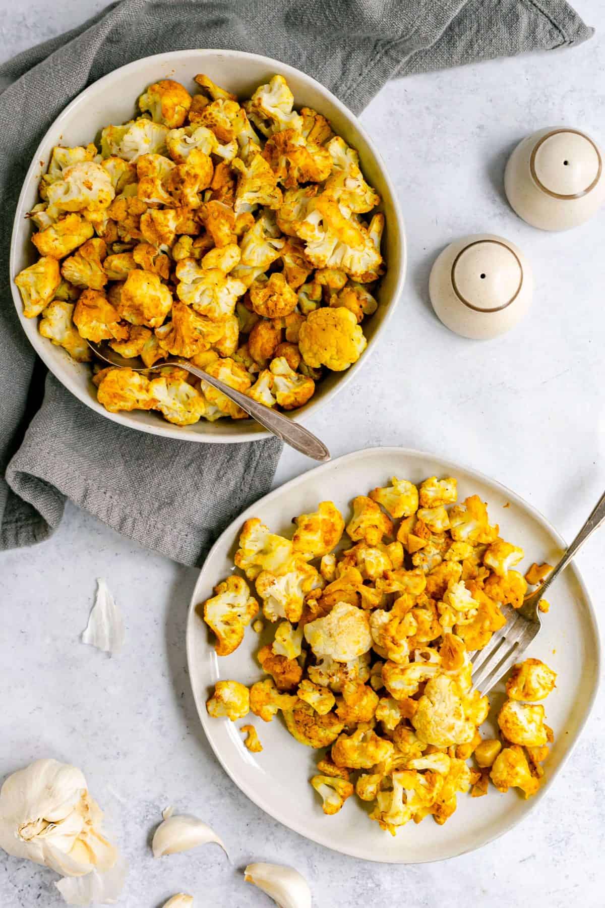 Turmeric Roasted Cauliflower