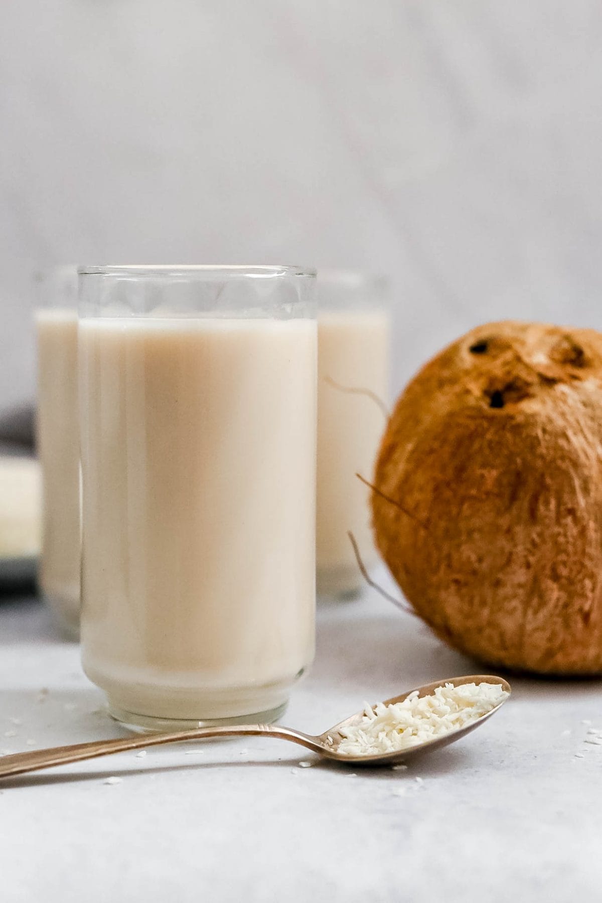 Homemade coconut milk