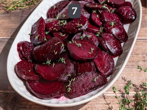 Balsamic Roasted Beets - At Elizabeth's Table