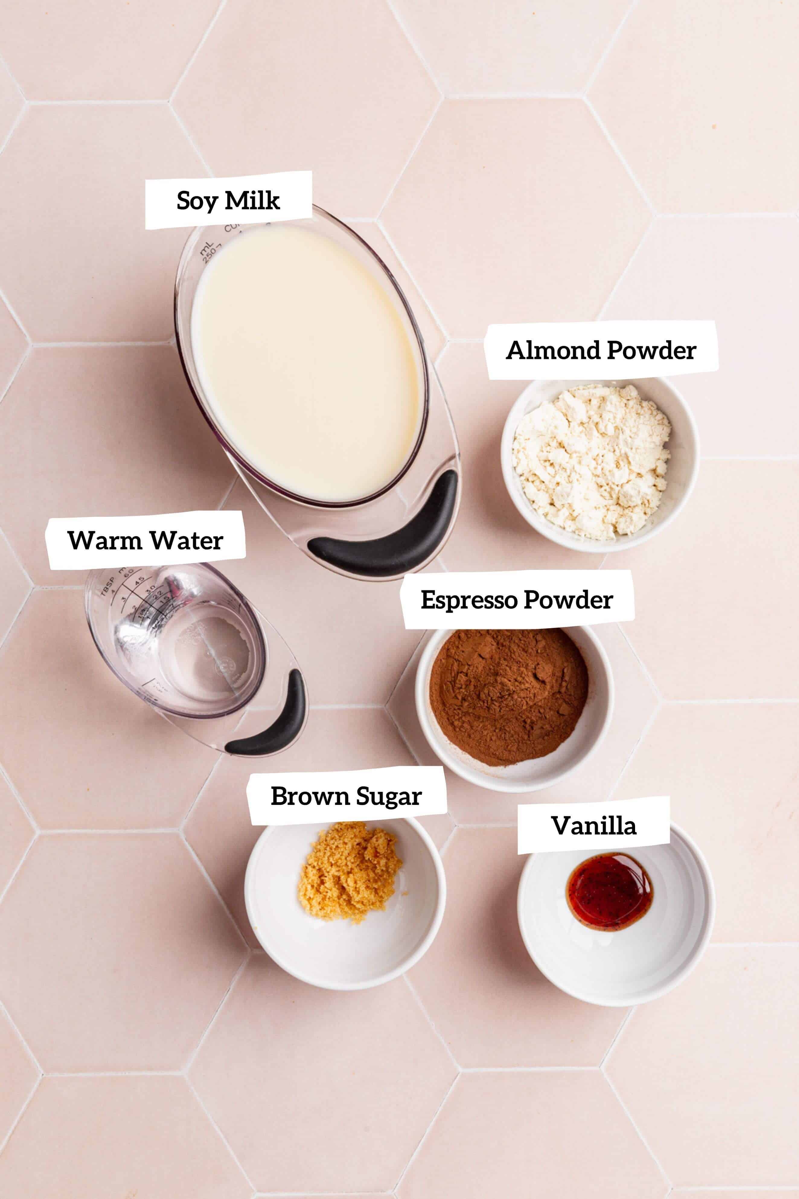 Vegan Protein Coffee Ingredients
