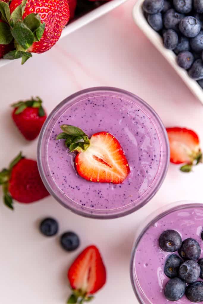 Image showcasing Vegan Protein Smoothie - At Elizabeth's Table
