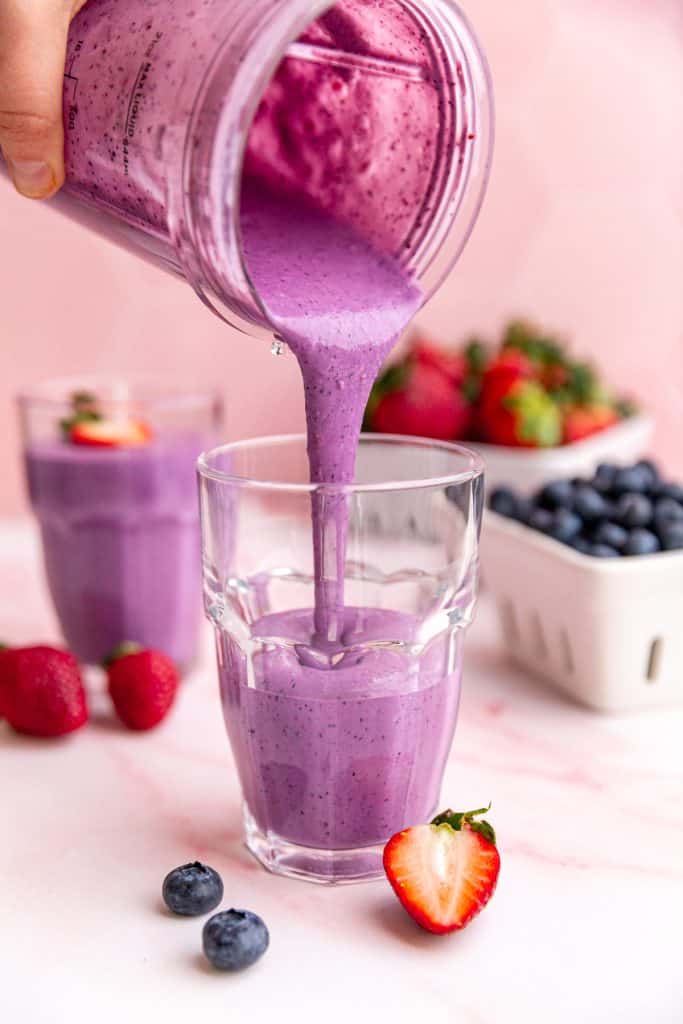 Image showcasing Vegan Protein Smoothie - At Elizabeth's Table